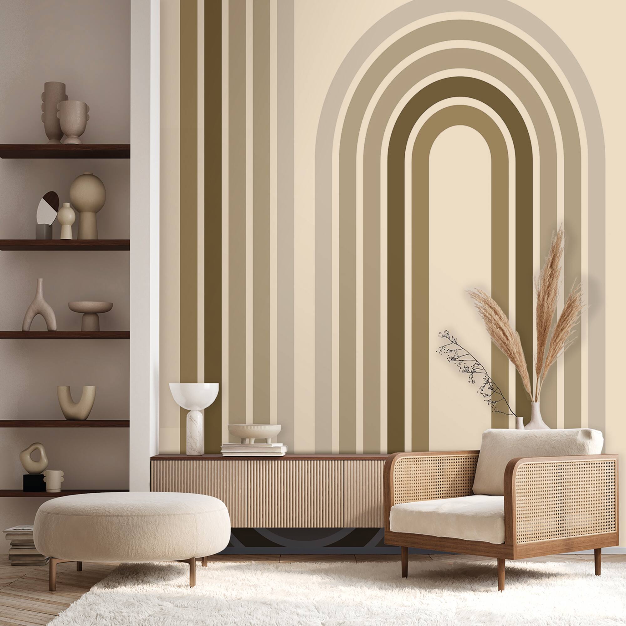 Designs Direct Groove Arches Wall Mural